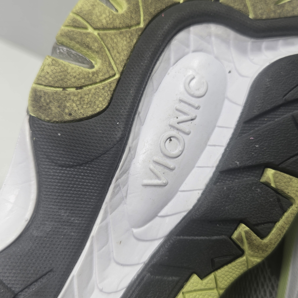 Vionic Tokyo Fitness Trainers Gray and Green Athletic Sneakers Women's Size 6 - Picture 9 of 12